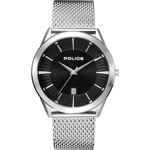 [Watch] POLICE WATCH PL G PATRIOT SS CASE BLK DIAL SIL MESH P 15305JS-02MM