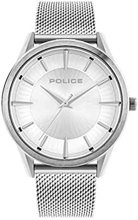 [Watch] POLICE WATCH PL L BRITTLE SIL CASE SIL DIAL SIL BRACELET P 15690MS-04MM